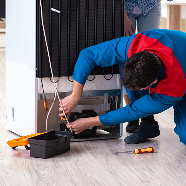 how much do you charge for refrigerator repair services in Danville AR